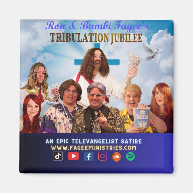 Ron & Bambi Fagee's Tribulation Jubilee Magnet (Framsidan)