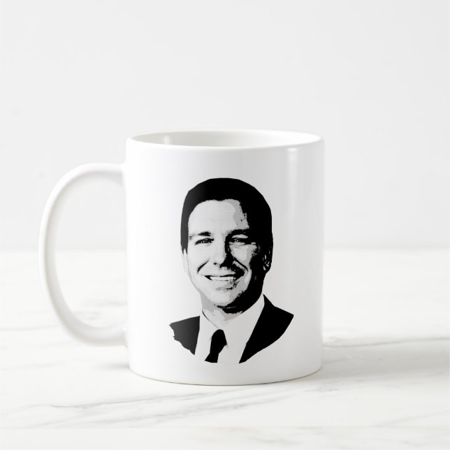 RON DESANTIS 2024 KAFFEMUGG (Vänster)