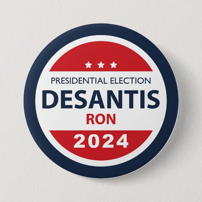 Ron DeSantis 2024 Knapp (Framsida)