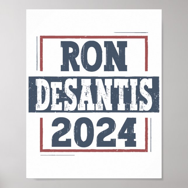 Ron DeSantis 2024 Poster (Framsidan)
