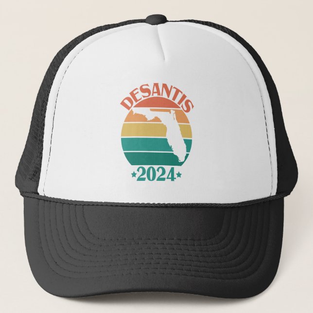 Ron DeSantis 2024 Presidentval Republican Keps (Framsida)