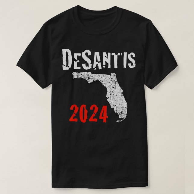 Ron DeSantis Florida guvernör Republican State 200 T Shirt (Design framsida)