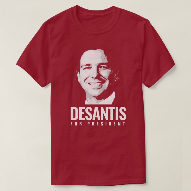 Ron Desantis för ordförande T Shirt (Design framsida)