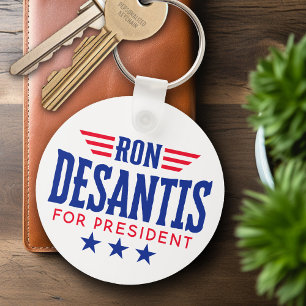 Ron DeSantis för president 2024 - Kampanj Nyckelring