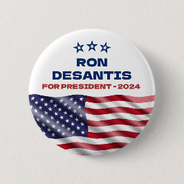 Ron Desantis för president 2024 Knapp