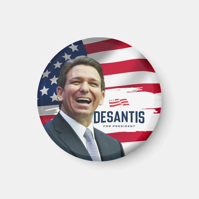 Ron Desantis för president 2024 Magnet (Framsidan)