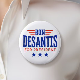 Ron DeSantis för president - Kampanj Knapp