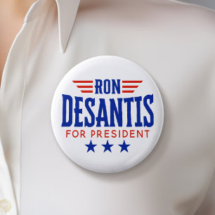 Ron DeSantis för president - Kampanj Knapp