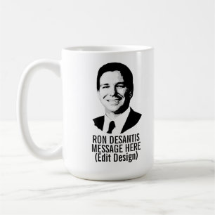 Ron Desantis-Personlig Kaffemugg