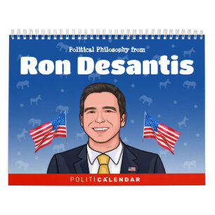 Ron Desantis Politiskt humor Calendar Kalender