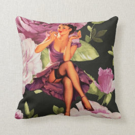 ron för victorianParis klämmer fast den botaniska Kudde