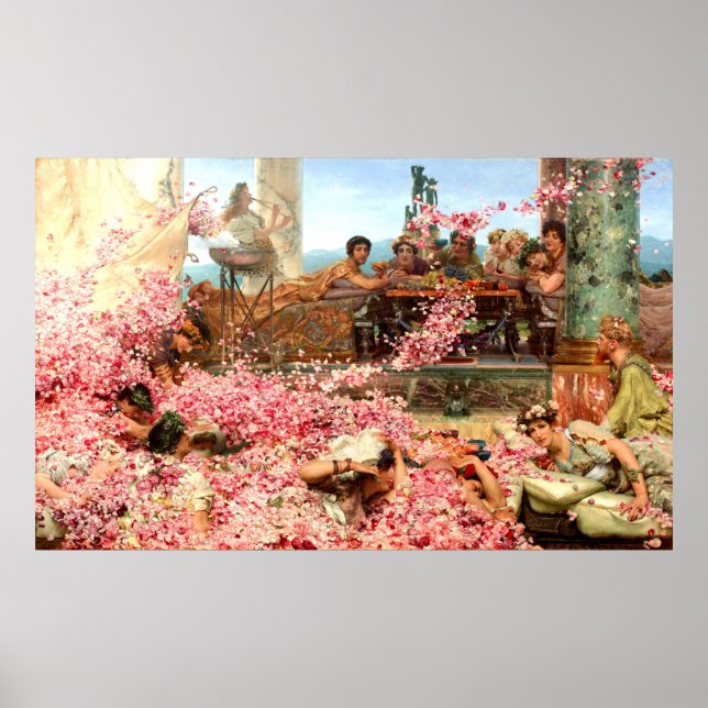 Ron Heliogabalus, Lawrence Alma-Tadema Poster (Framsidan)