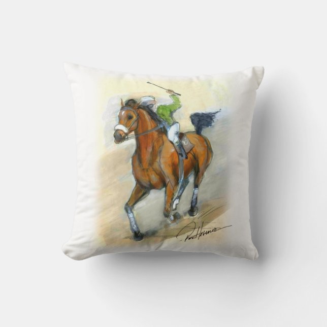 Ron Hevener "Fate of the Stallion" Kudde (Framsida)