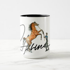 Ron Hevener "Fate of the Stallion" Signatur Mugg