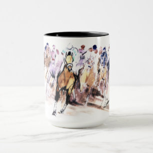 Ron Hevener "Fate of the Stallion" Signatur Mugg