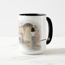 Ron Hevener "Fate of the Stallion" Signatur Mugg