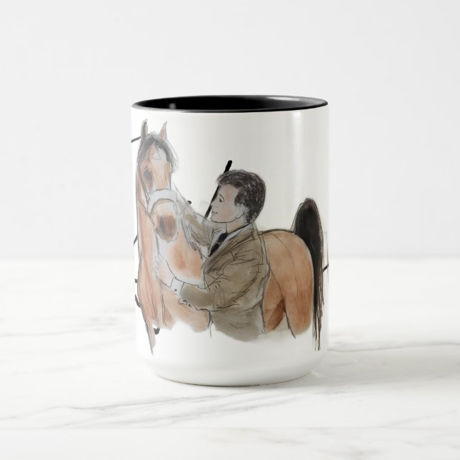 Ron Hevener "Fate of the Stallion" Signature Mugg (Center)