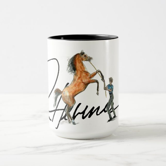 Ron Hevener "Fate of the Stallion" Signature Mugg (Center)