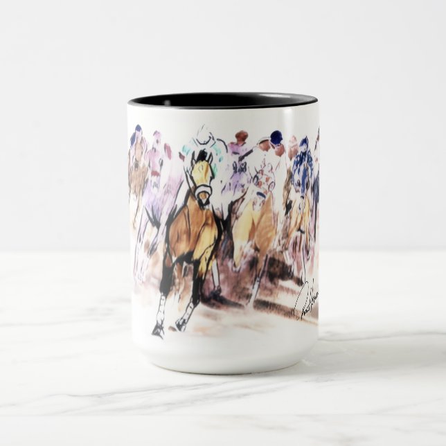 Ron Hevener "Fate of the Stallion" Signature Mugg (Center)