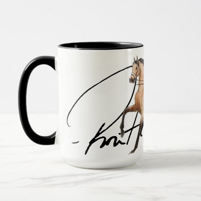 Ron Hevener "Fate of the Stallion" Signature Mugg (Vänster)
