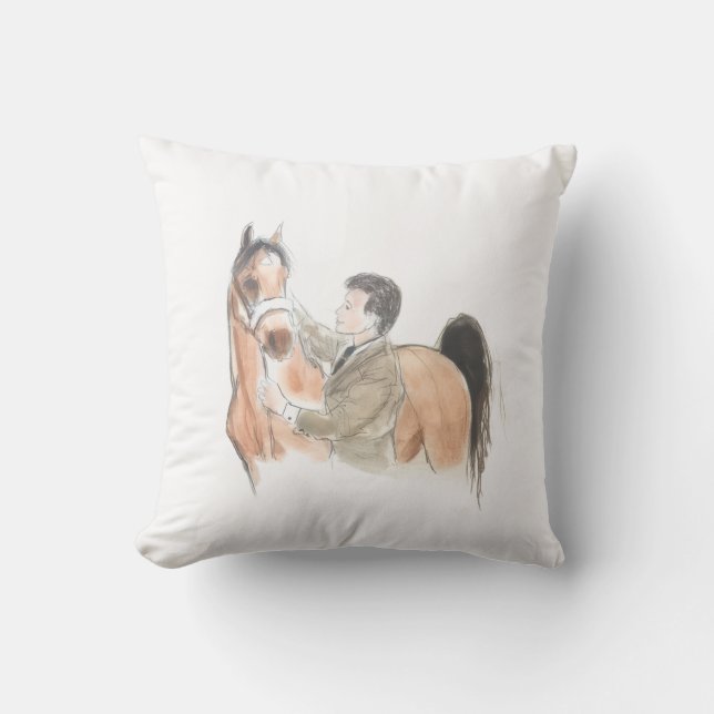 Ron Hevener "Fate the of the Stallion" Kudde (Framsida)