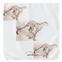 Ron Hevener Glamor Scarf "Catch Me"! Bandana