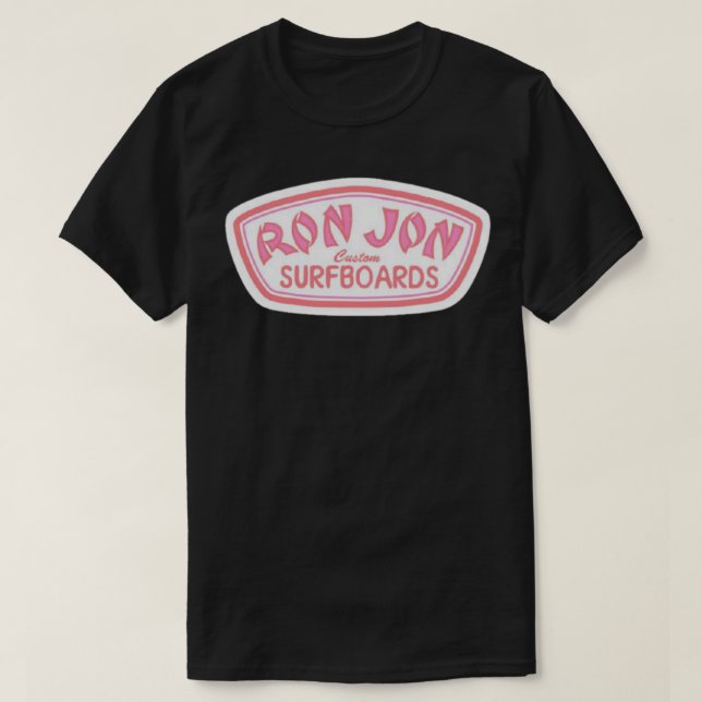 Ron Jon Logotyp Sticker T Shirt (Design framsida)