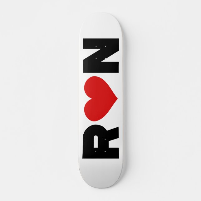 Ron Kärlek Skateboard (Framsida)