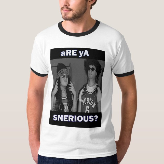 ron-n-kristen-SNERIOUS T Shirt (Framsida)