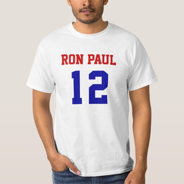 RON PAUL 12 VÄRDE T-SHIRT (Framsida)