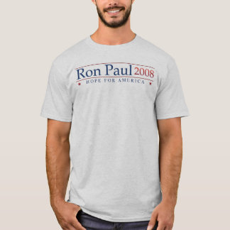 Ron Paul 2008 (gråa) revolution T-shirt