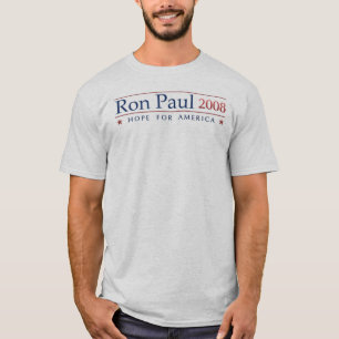 Ron Paul 2008 (grått) T-shirt