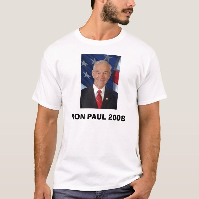 RON PAUL 2008 T SHIRT (Framsida)
