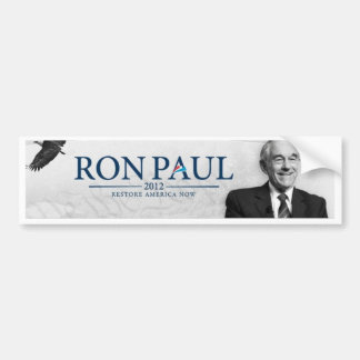 Ron Paul 2012 - ÅterställandeAmerika nu - riklig Bildekal