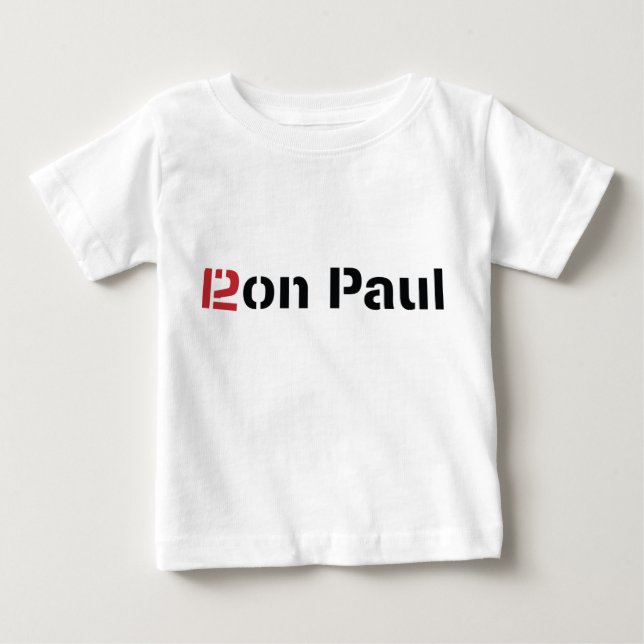 Ron Paul 2012 babyT-tröja Tröja (Framsida)