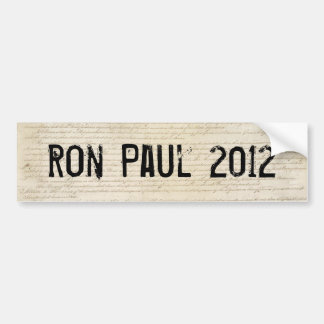 Ron Paul 2012 Bildekal