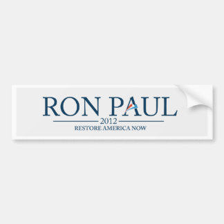 Ron Paul 2012 Bildekal