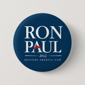 Ron Paul 2012 (blått) Knapp