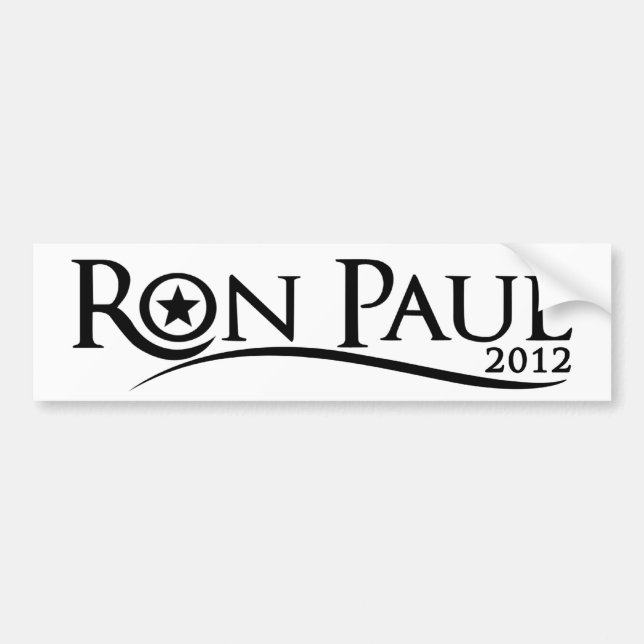 Ron Paul 2012 buktar Bildekal (Framsidan)