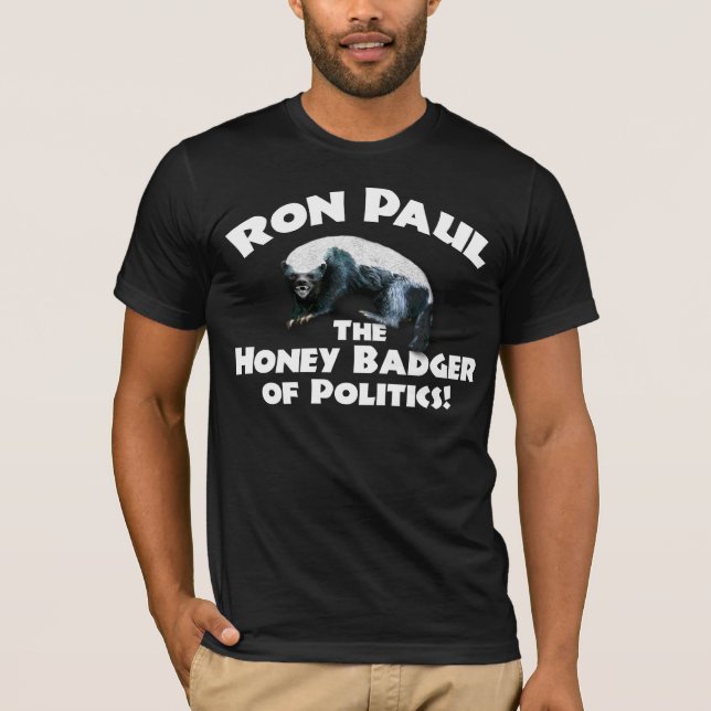 Ron Paul 2012 för president T-shirt (Framsida)
