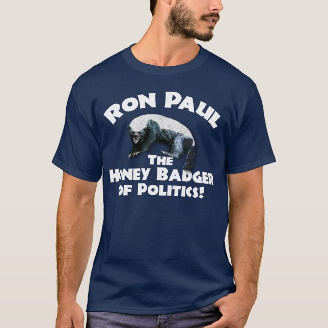 Ron Paul 2012 för president Tee Shirt (Framsida)