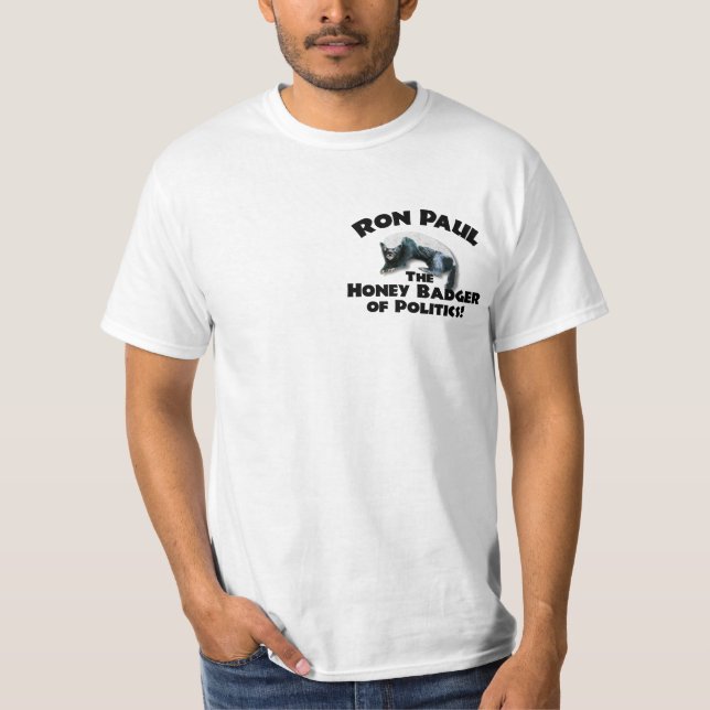 Ron Paul 2012 för president Tee Shirt (Framsida)