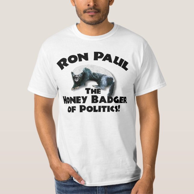 Ron Paul 2012 för president Tee Shirt (Framsida)