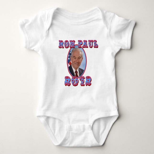 Ron Paul 2012 för presidenten USA Tee Shirt (Framsida)