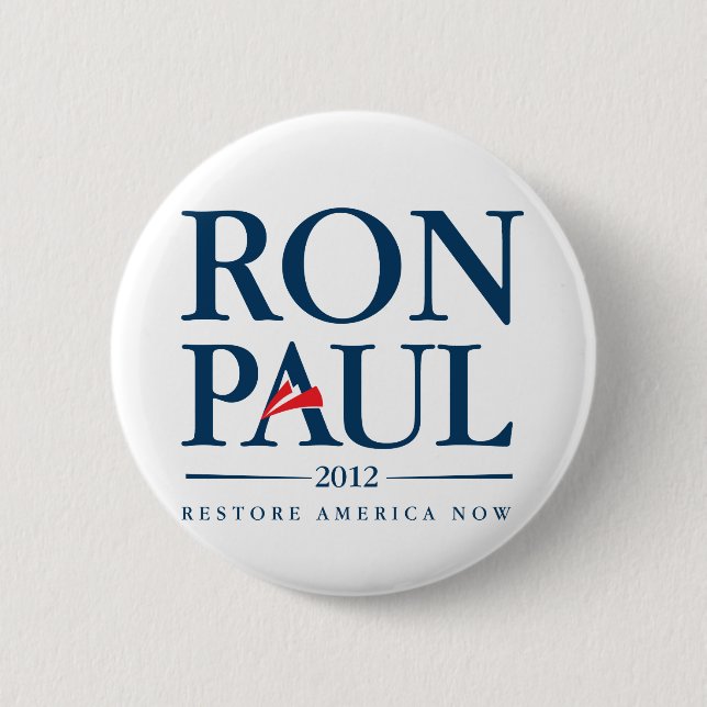Ron Paul 2012 Knapp (Framsida)