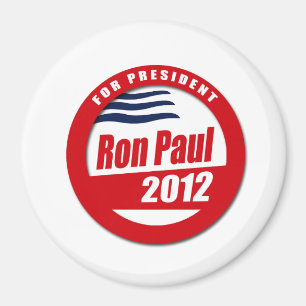 Ron Paul 2012 knäppas Magnet