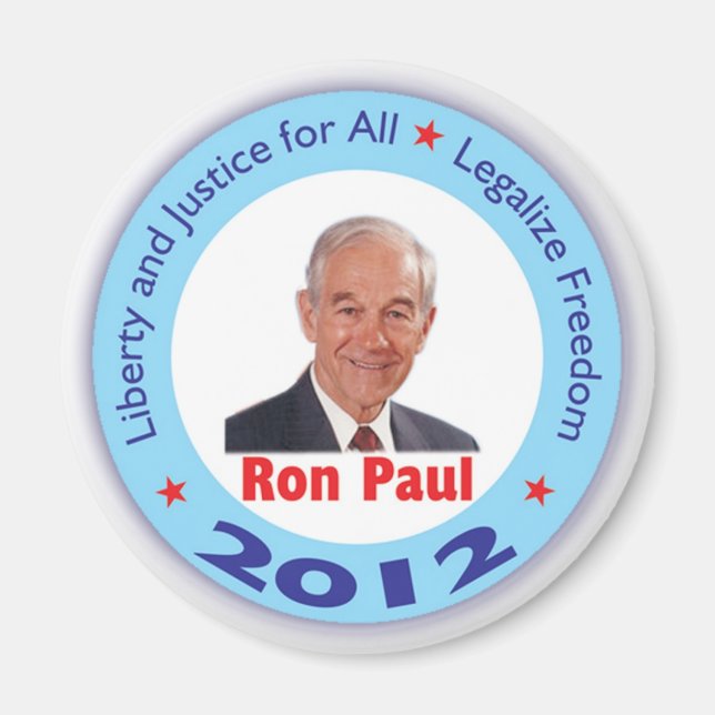 Ron Paul 2012 Magnet (Framsidan)