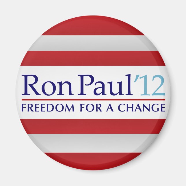 Ron Paul 2012 Magnet (Framsidan)