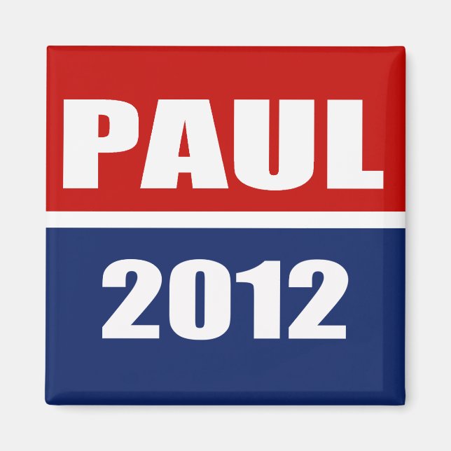 RON PAUL 2012 MAGNET (Framsidan)