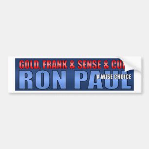 Ron Paul 2012 presidents- kampanj Bildekal
